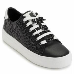 Tenis Casuales Cate Color Negro Karl Lagerfeld Para Mujer